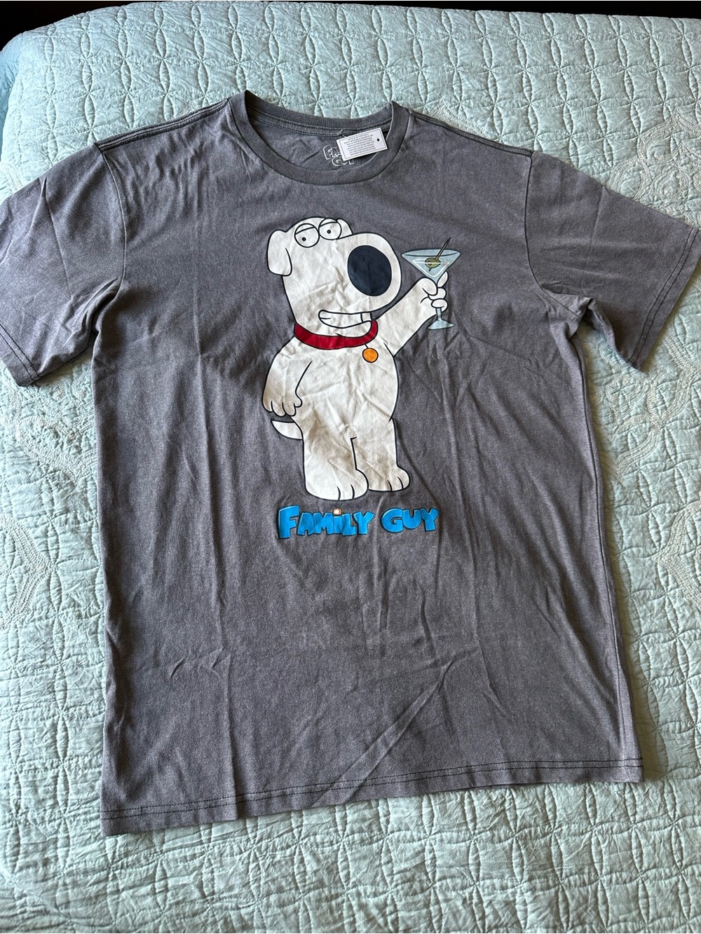 Brian Graphic Tee - Gray